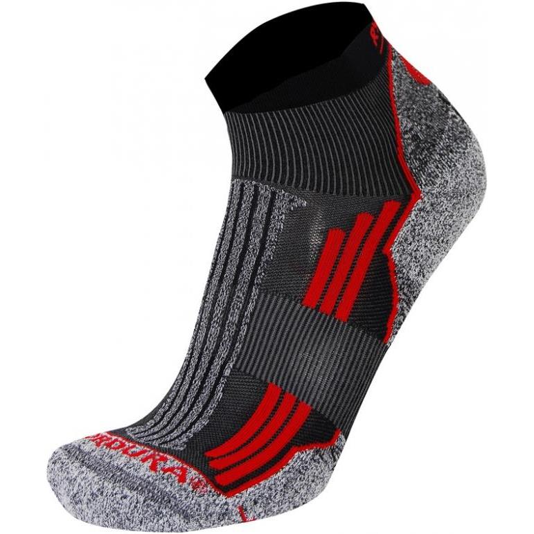 Rywan, Unisex, Sportsocken, No Limit Trail (35 - 37), Schwarz, Rot