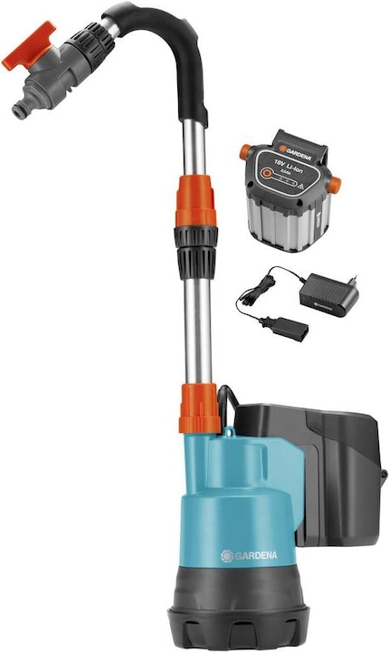 Gardena Rain drum pump Li18 incl. battery