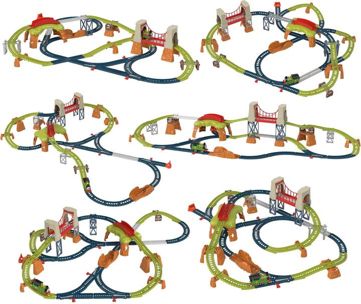 Actual product image Fisher-Price Fisher Price Tomek i Przyjaciele Piotruś Zestaw torów 6 w 1 HHN26