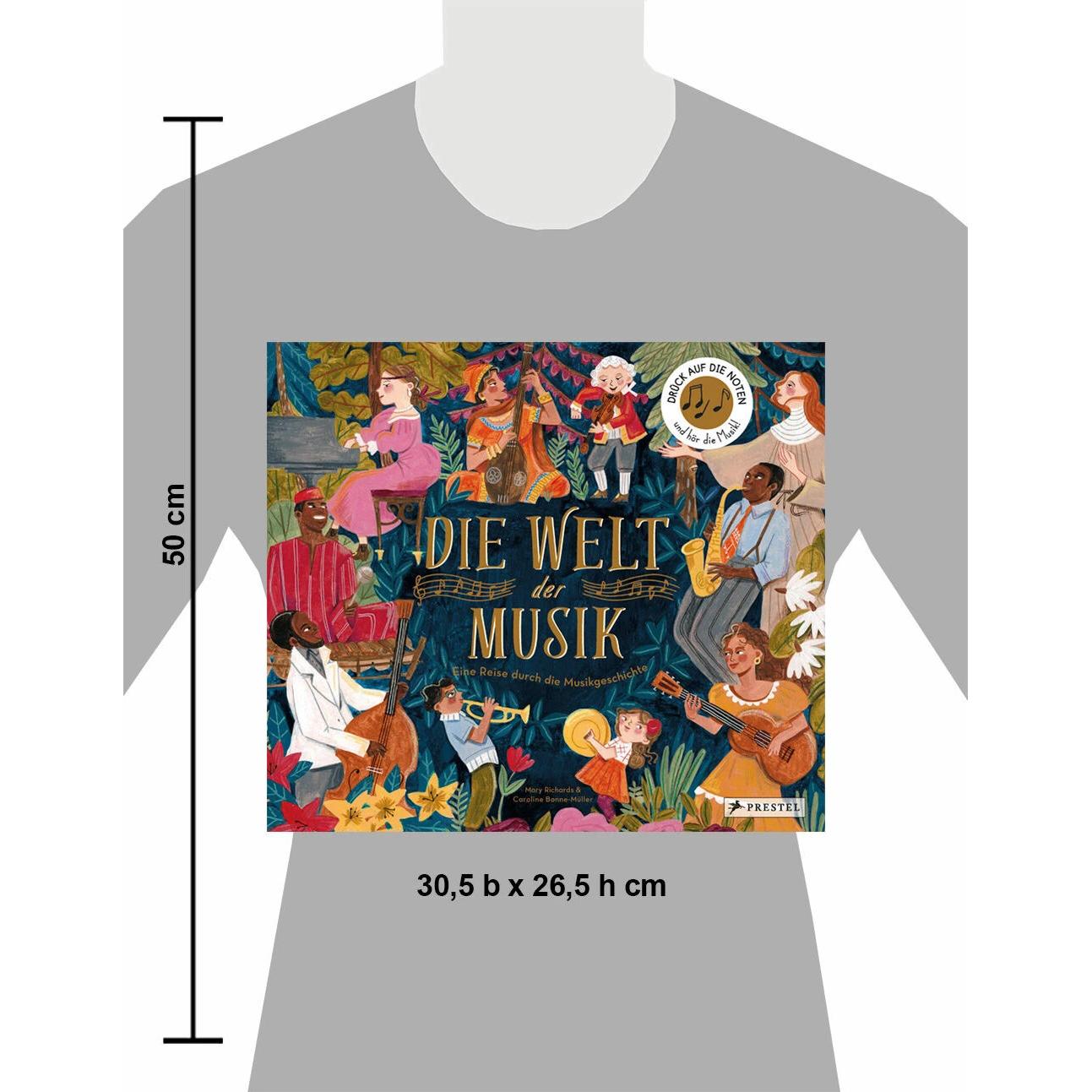 Thumbnail - Die Welt der Musik, Sachbücher von Mary Richards, Caroline Bonne-Müller