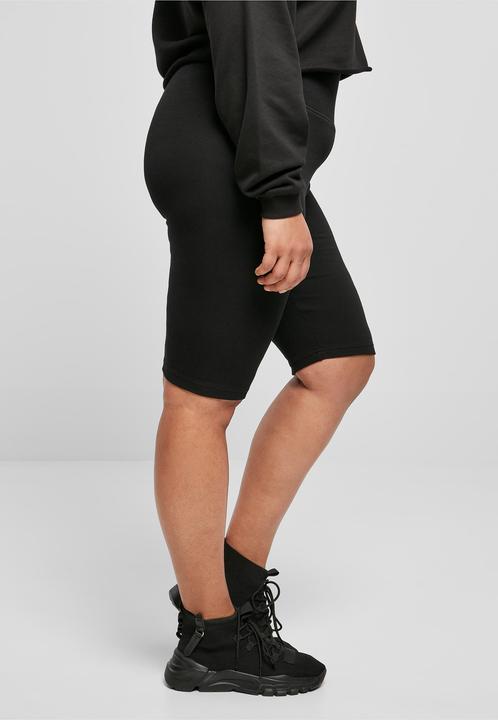 Actual product image Urban Classics Ladies High Waist Branded Cycle Shorts (S)