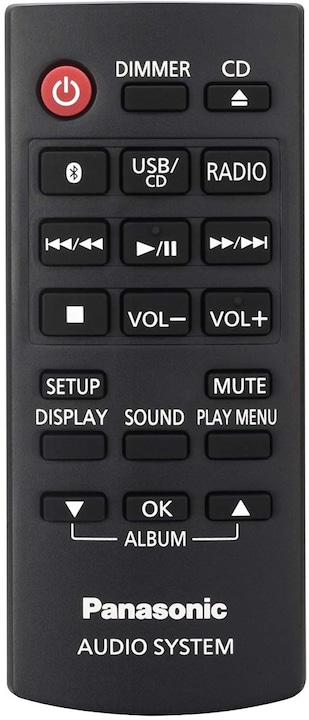 Actual product image Panasonic Sc-Pm254 (CD player, Bluetooth, 2x 20 W)
