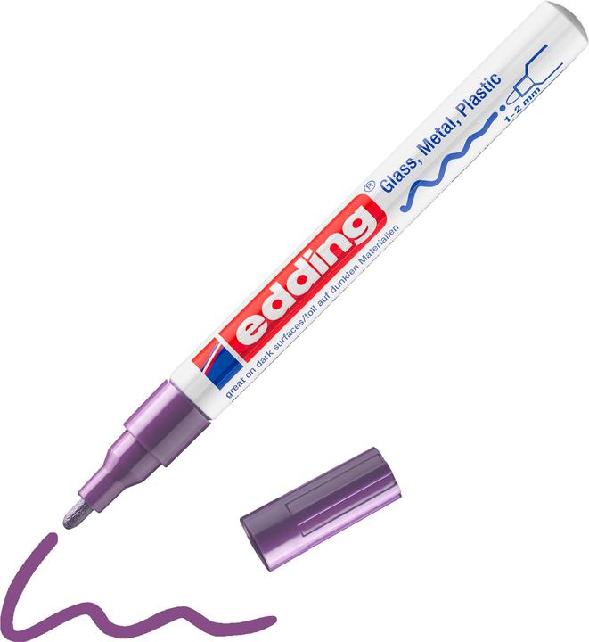 Image du produit Edding Marqueur à peinture 751 CREA violet (10 x)
