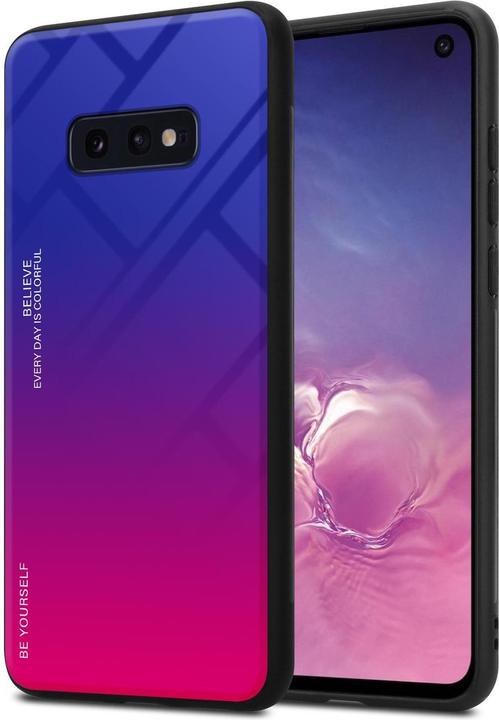 Produktbild Cadorabo TPU 2 Farben Glas Cover (Samsung Galaxy S10e)
