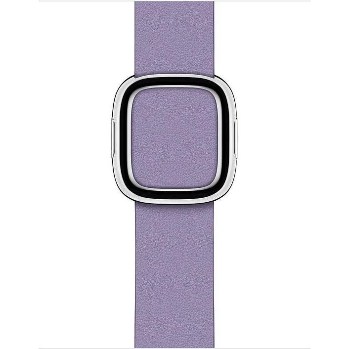 Apple Modernes Lederarmband (40 mm, Leder), Uhrenarmband, Violett