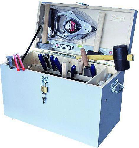 Actual product image BRW Gardener's tool box (39 pieces)