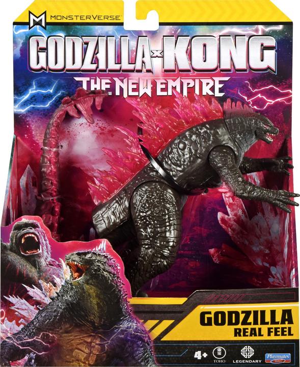Immagine prodotto Monsterverse Godzilla x Kong - Real Feel, 15 cm Godzilla (271-35233)