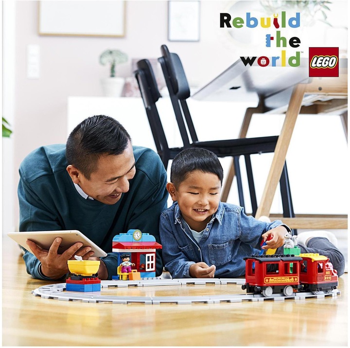 Image du produit LEGO DUPLO Le train à vapeur (10874)