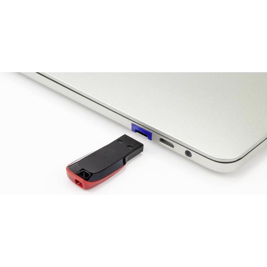 Thumbnail - Renkforce USB-Portsperre (6 St. Pro VPE) mit einem Schlüssel, Notebook Security, Blau, Silber