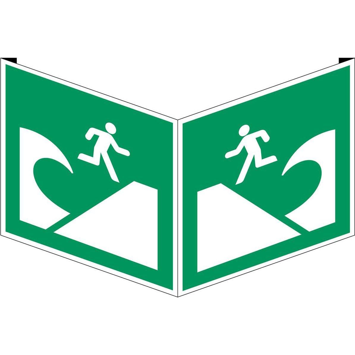 Brady, Sicherheitskennzeichnung, ISO Safety Sign - Tsunami
