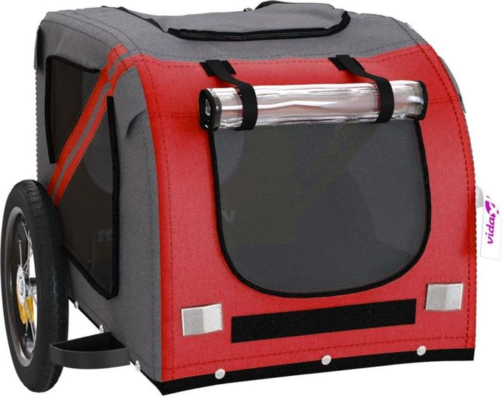 Produktbild vidaXL Fahrradanhänger Hund