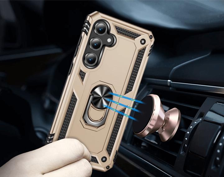 Actual product image Cover-Discount FE - Robust back cover with kickstand (Samsung Galaxy S24 FE)