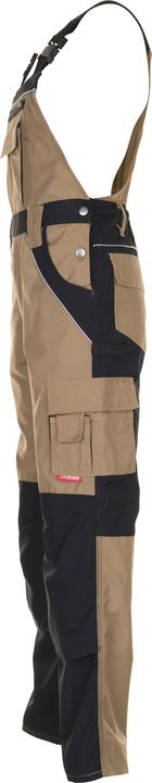 Produktbild Planam FACTOR Inline Latzhose sand/schwarz, Gr.52 (52)