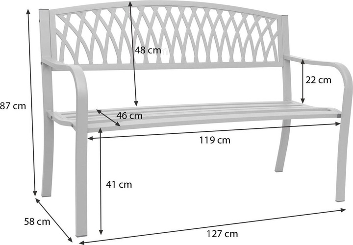 Image du produit Jamb Banc de jardin