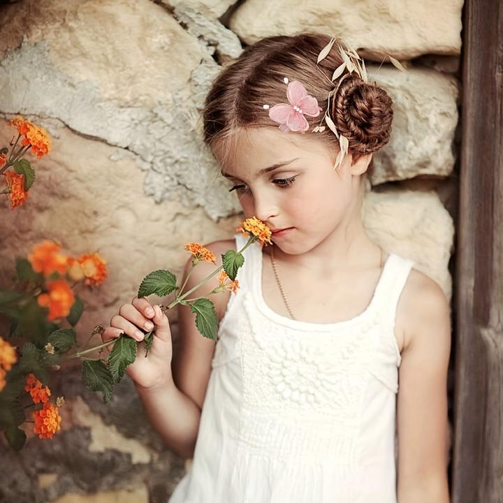 Produktbild Activity Board Schmetterlings-Haarspangen mit Pailletten