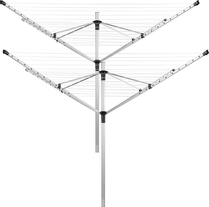Produktbild Royal Gardineer 2er-Set 4-Arm-Wäschespinnen (60 m)