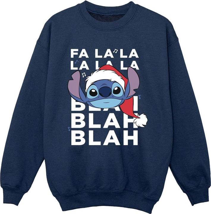 Image du produit Disney - Sweat LILO AND STITCH CHRISTMAS BLAH BLAH BLAH - Garçon (128)