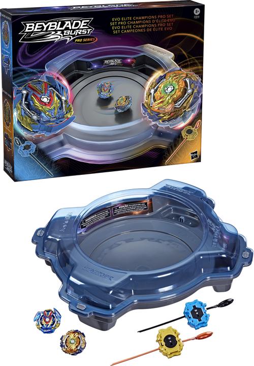 Actual product image Hasbro Beyblade Evo Elite Champions Pro Set (Multilingual)