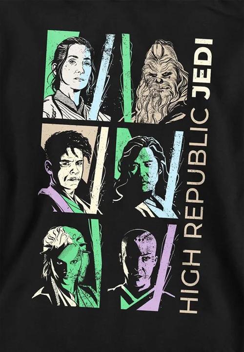 Produktbild Star Wars High Republic Jedi Kapuzenpullover (128)