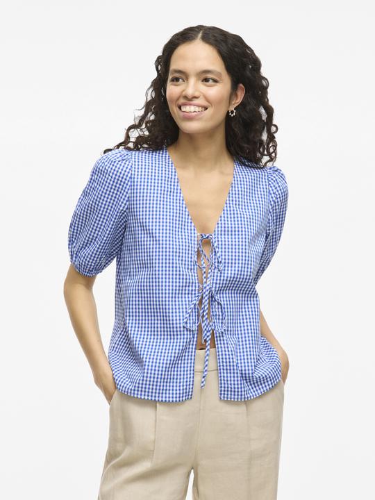 Image du produit Vila VISONJA V-Ausschnitt Oberteil mit kurzen Ärmeln (42)