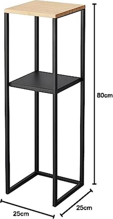 Immagine prodotto Yamazaki Scaffale a 2 livelli con piano in legno TOWER