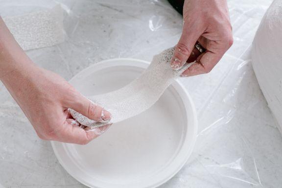 Actual product image Pearhead Set for abdominal impression