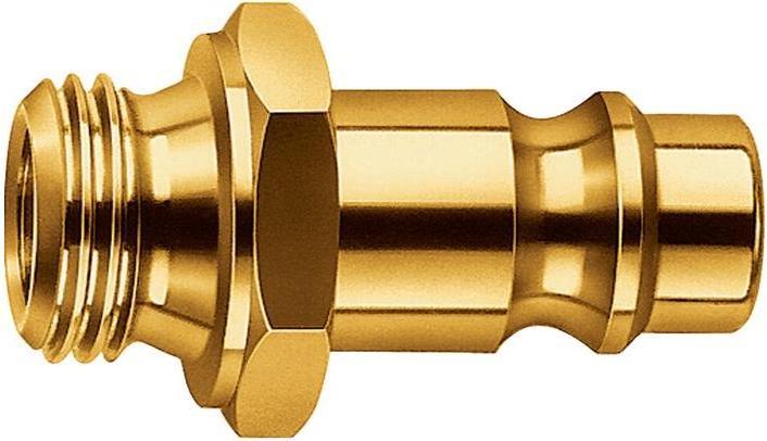 Produktbild EWO Stecknippel Messing Stecker DN 7,2 Aussengewinde G 3/8 ″ (7.20 mm)