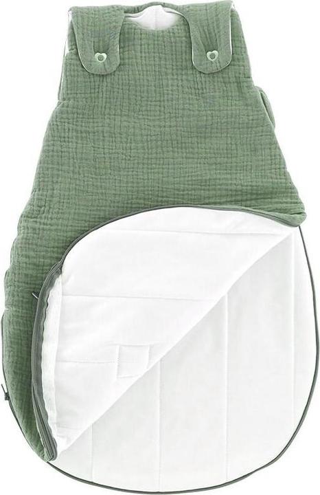 Immagine prodotto Träumeland Schlafsack LIEBMICH Musselin salbei grün (56 cm, 2,5 TOG, Tutto l'anno)