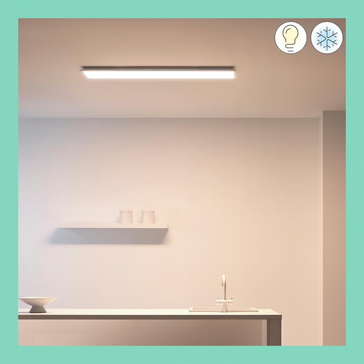 Image du produit WiZ Panel Plafonnier Rectangulaire Tunable White 3400lm Blanc Lot de 1 (3400 lm)