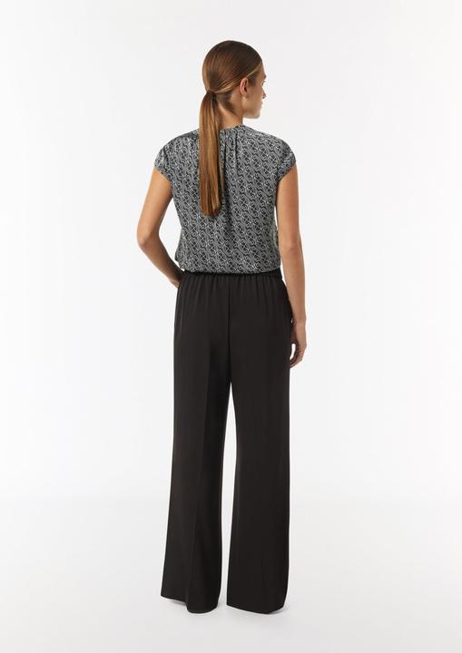 Immagine prodotto Comma Bluse Satinbluse mit Raffung und Kappärmeln (34)