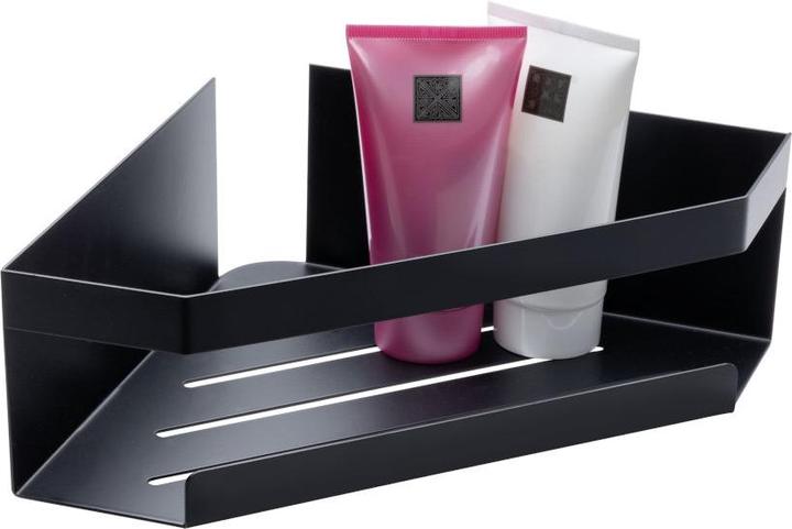 Produktbild Wenko SW Eckablage Meleto schwarz (28.50 x 18 x 8 cm)