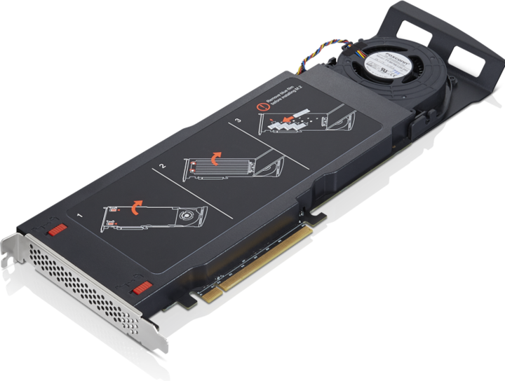 Produktbild Lenovo PCG Quad AIC M.2 SSD Adapter