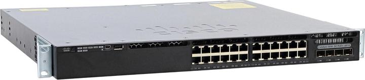 Produktbild Cisco 3650-24PS-L: 24 Port IP Base Switch (28 Ports)