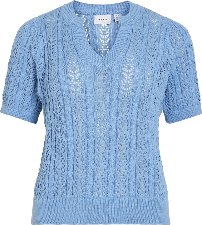 Produktbild Vila Kurzarm Stricktop (XS)