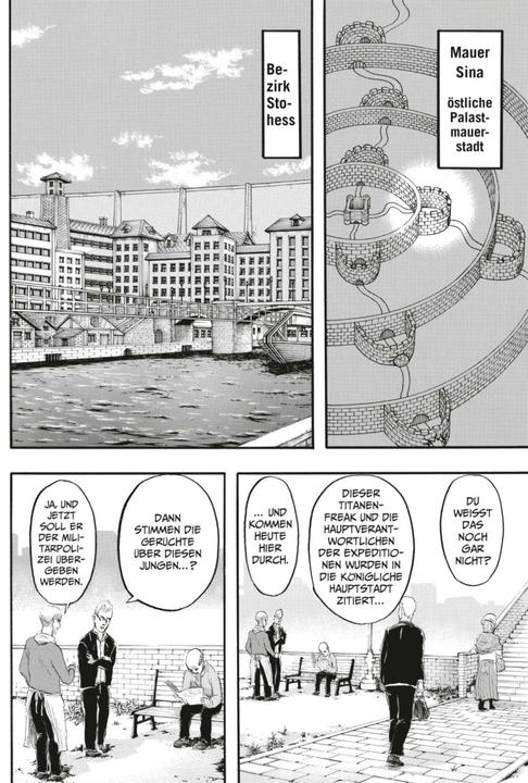 Produktbild Attack on Titan, Band 8 (Deutsch, Hajime Isayama, 2015)