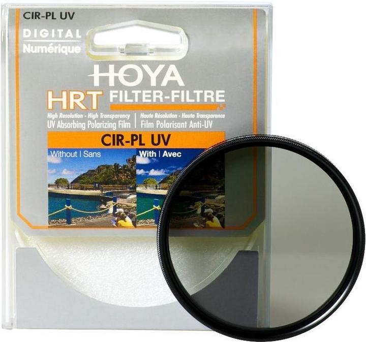 Image du produit Hoya Filtre pour caméra HRT CIR-PL ultraviolet (UV) (58 mm, Filtre UV)