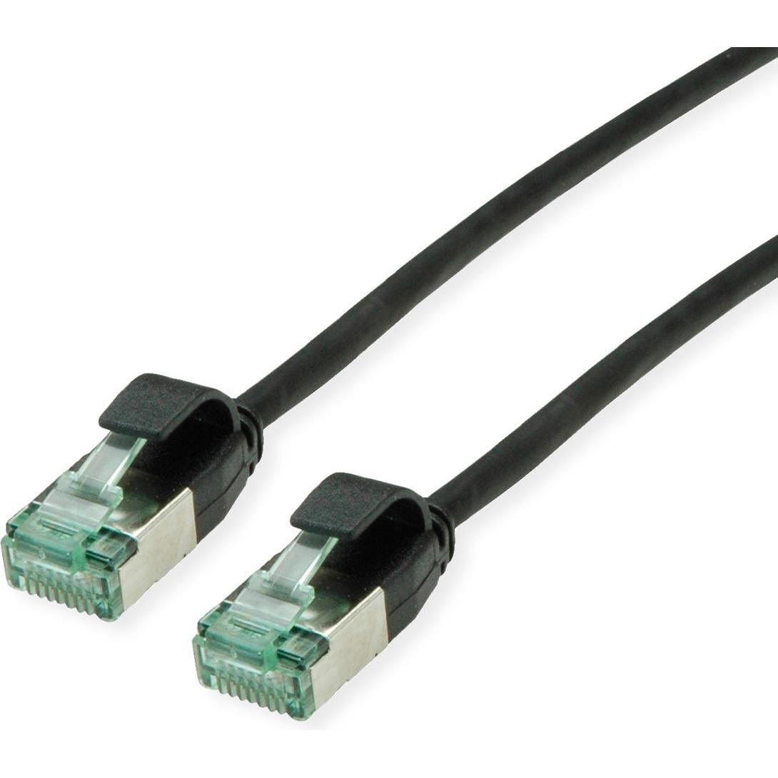 Roline U/FTP DataCenter Patchkabel Kat.6A (Class EA), slim (U/FTP, CAT6a, 0.30 m), Netzwerkkabel