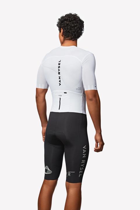 Actual product image Van rysel Zeitfahranzug Rennrad Sommer RCR-R 2 Team Herren Weiss (XL)