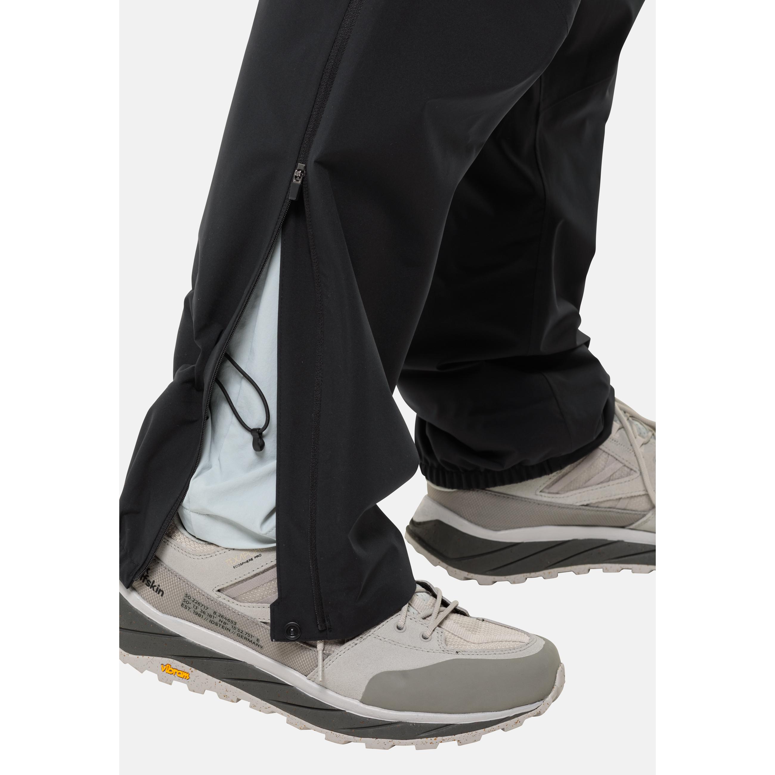 Jack Wolfskin, Herren, Outdoorhose, Rainy Days 3L Pants M (XXL), Schwarz, XXL