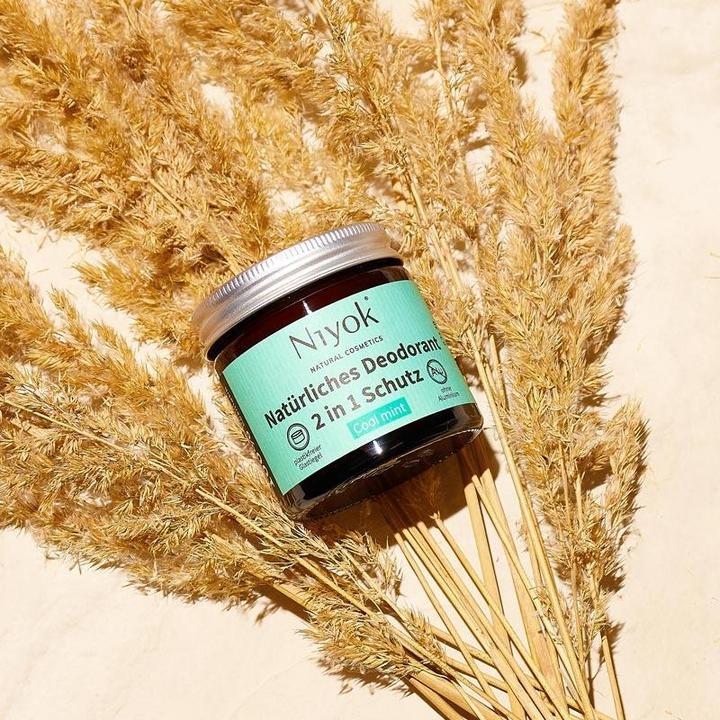 Actual product image Niyok Deodorant cream COOL MINT (Crème, 40 ml)