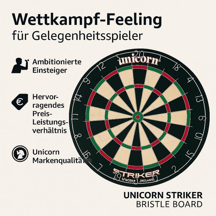 Actual product image Unicorn Striker Bristle Board