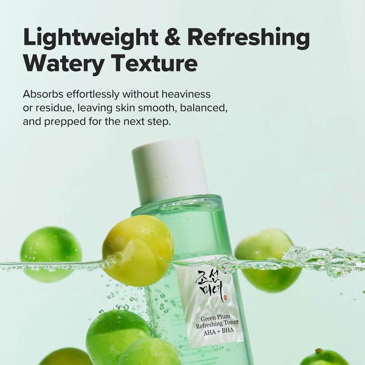 Actual product image Beauty of Joseon Green Plum Refreshing Toner (Face toner, 150 ml)
