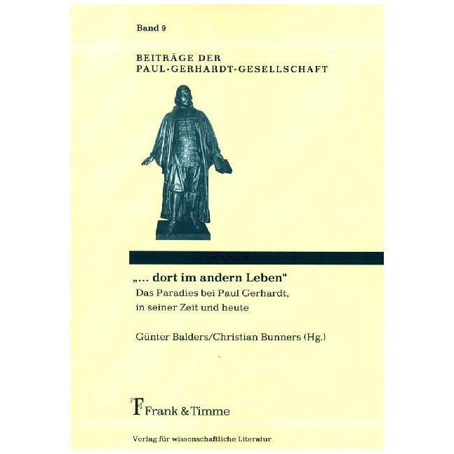 '... dort im andern Leben', Fachbücher von Christian Bunners, Günter Balders