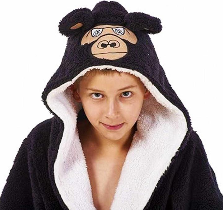 Produktbild Keanu Gorilla Kopf Bademantel (140)