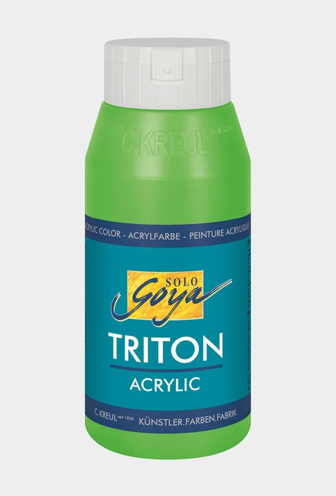 Produktbild Solo Goya Triton Acrylic (Gelbgrün, 750 ml)