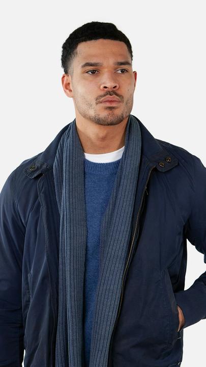 Actual product image Barts Wilbert Scarf blue one size