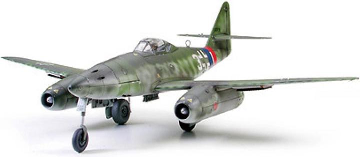 Actual product image Tamiya 1:48 WWII German Messerschmitt Me262 A-1A