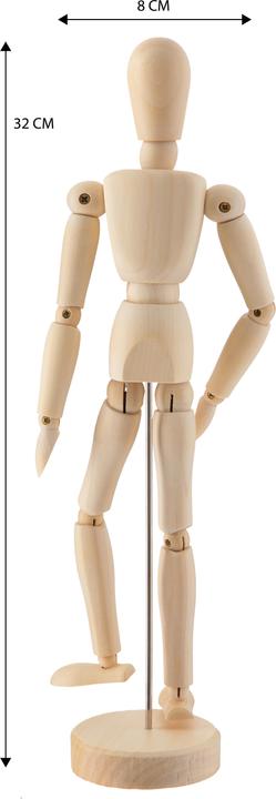 Actual product image Nassau Manikin Male 30cm - (K-AR0903/GE)