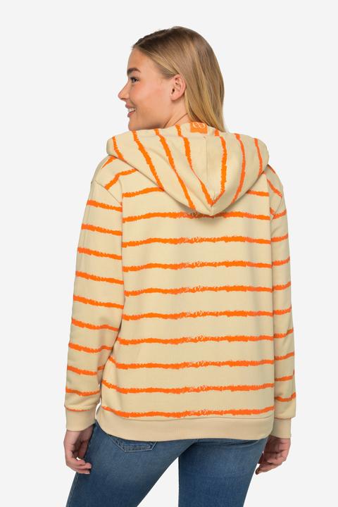 Actual product image Laurasøn Striped Hooded Hoodie (M)