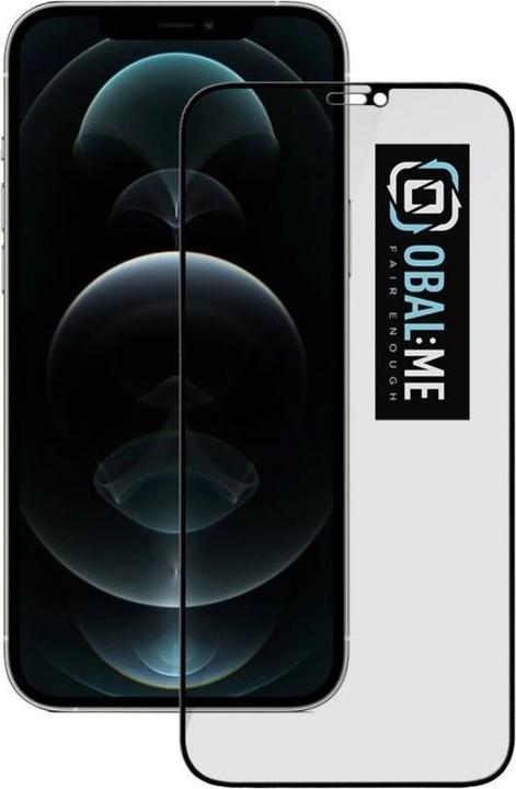Produktbild Obal:Me iPhone 12/12 ProPrivacy 5D Glass Screen Protector (1 Stück, Realme 12 Pro+, Apple iPhone 12)